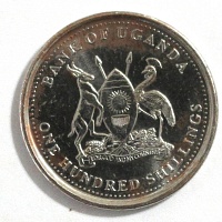 Уганда, 100 шиллингов 2008 год
