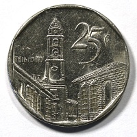 Куба, 25 сентаво, 2002 год