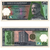 Гватемала, 1 кетцаль 2012 год.